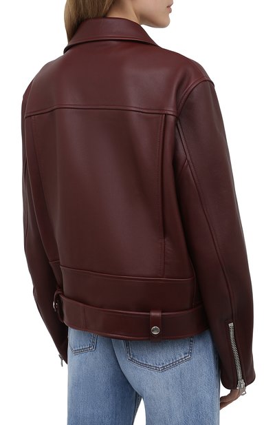 Кожаная куртка ACNE STUDIOS, арт. A70066, фото 4