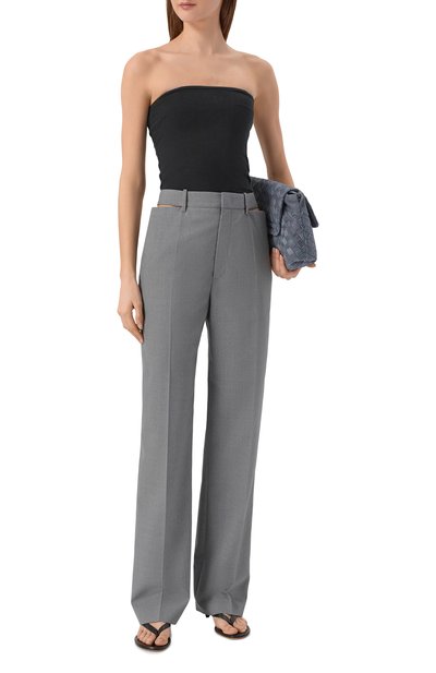 Шерстяные брюки JIL SANDER, арт. J03KA0342/J40249, фото 2