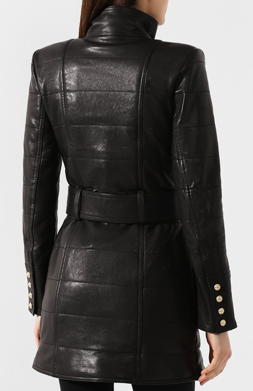Кожаная куртка BALMAIN, арт. SF48886/L069, фото 4