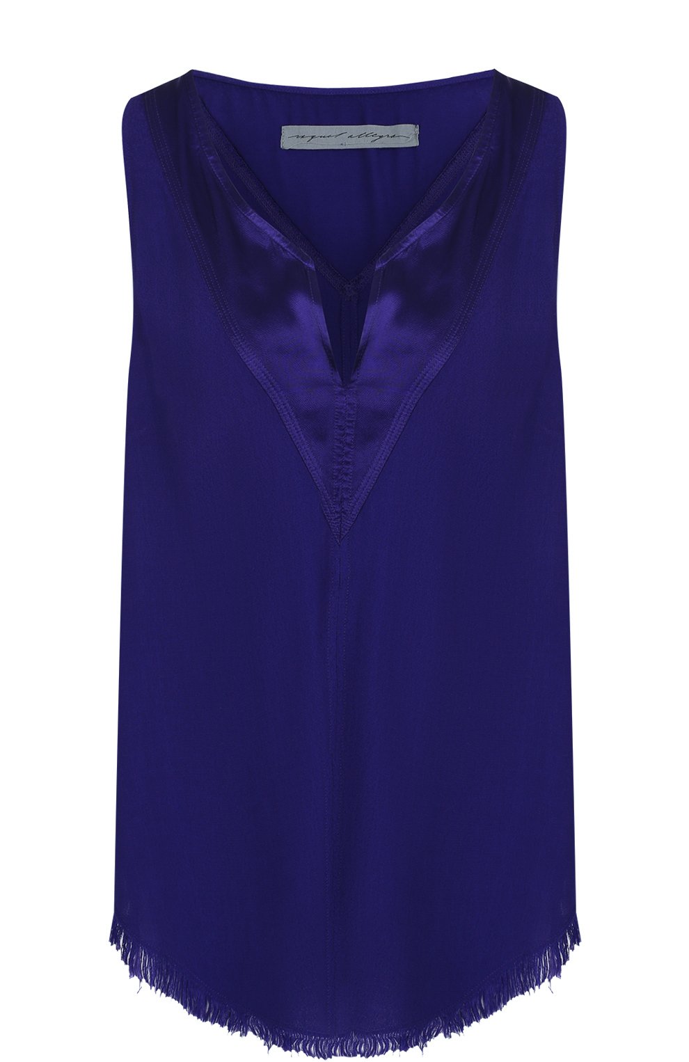 Однотонный топ свободного кроя из вискозы RAQUEL ALLEGRA, арт. Y81-6823, фото 1