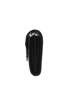 Женский клатч monogram SAINT LAURENT черного цвета, арт. 377828/B0W08 | Фото 4 (Размер: small; Материал: Натуральная кожа; Ремень/цепочка: На ремешке; Сумки-технические: Сумки через плечо; Женское Кросс-КТ: Клатч-клатчи; Ювелирные украшения: Назначено; Драгоценные камни: Проставлено; Материал сплава: Проставлено)