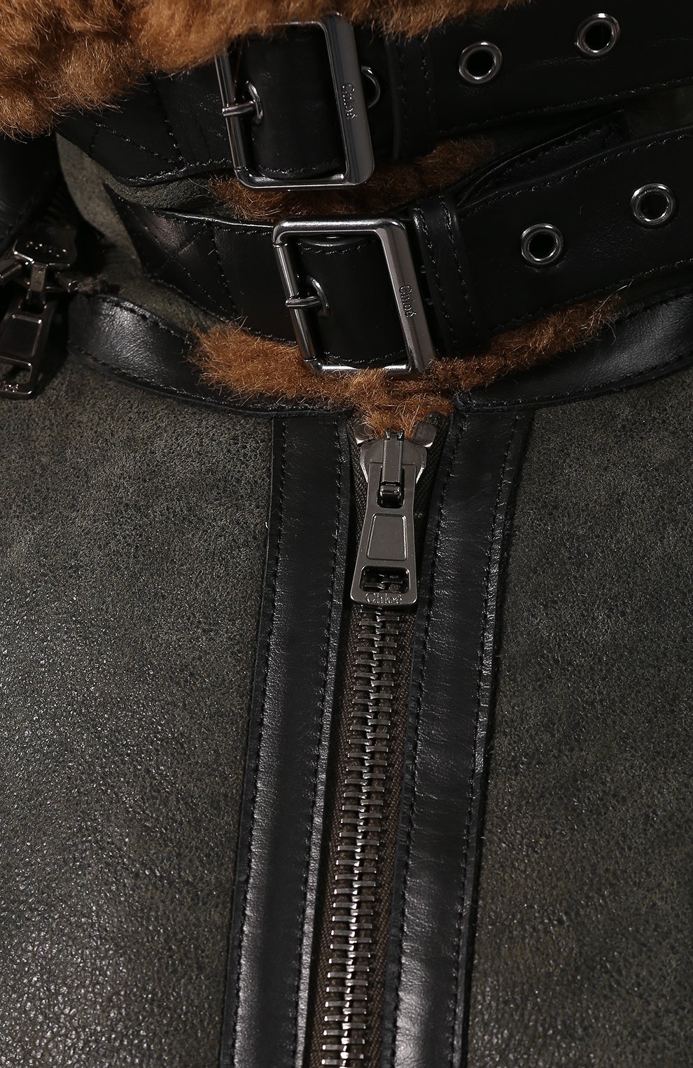 Укороченная дубленка CHLOÉ, арт. CHC19ACV27205, фото 5