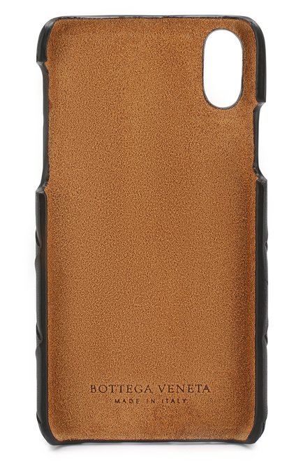 Кожаный чехол для iphone x BOTTEGA VENETA черного цвета, арт. 580150/V00BL | Фото 2 (Женское Кросс-КТ: Кожа iPhone; Материал: Кожа; Статус проверки: Проверена категория; Материал внутренний: Не назначено; Нос: Не проставлено; Региональные ограничения белый список (Axapta Mercury): Не проставлено)