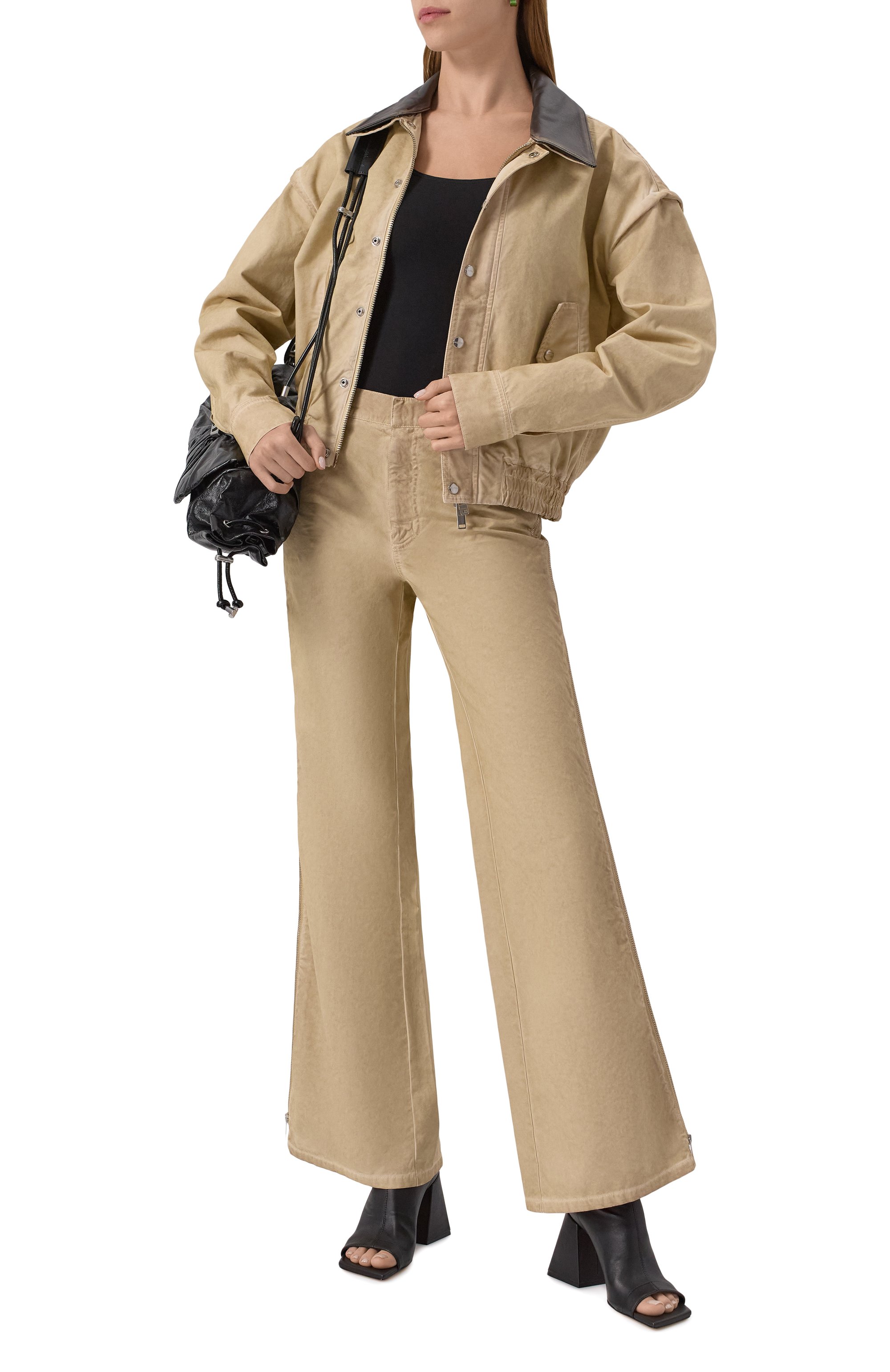 Хлопковый бомбер HALFBOY, арт. HS251W0159, фото 2