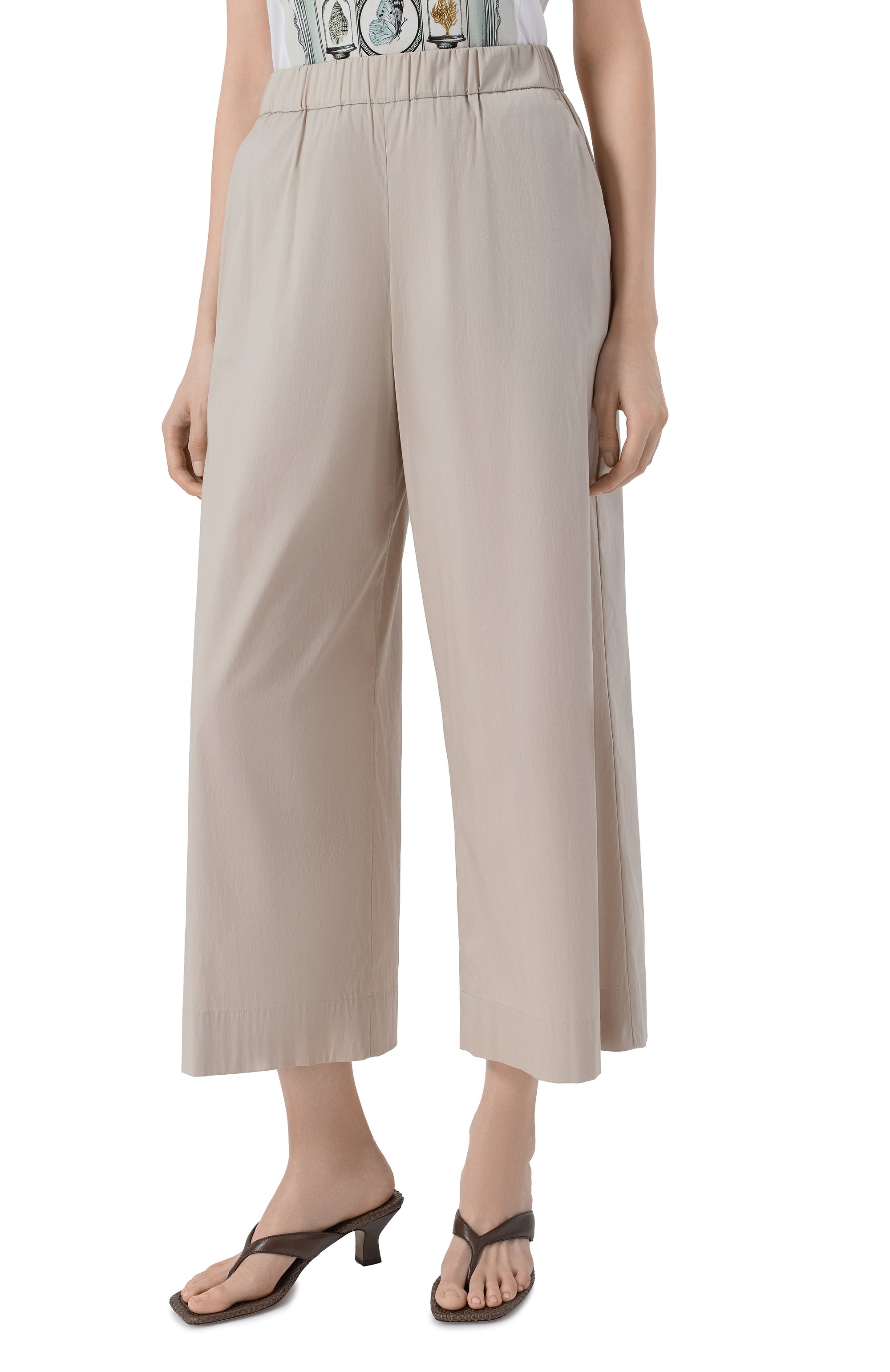 Хлопковые брюки MAX MARA, арт. BCHPECE 261613101,  фото 3