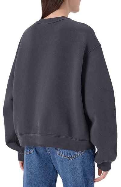 Хлопковый свитшот ALEXANDERWANG.T, арт. 4CC1261219, фото 4