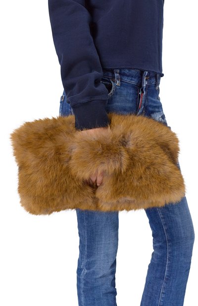 Клатч MSGM бежевого цвета по цене 31300 руб., арт. 3942MDZ20/469, фото 2 Клатч MSGM, арт. 3942MDZ20/469, фото 2