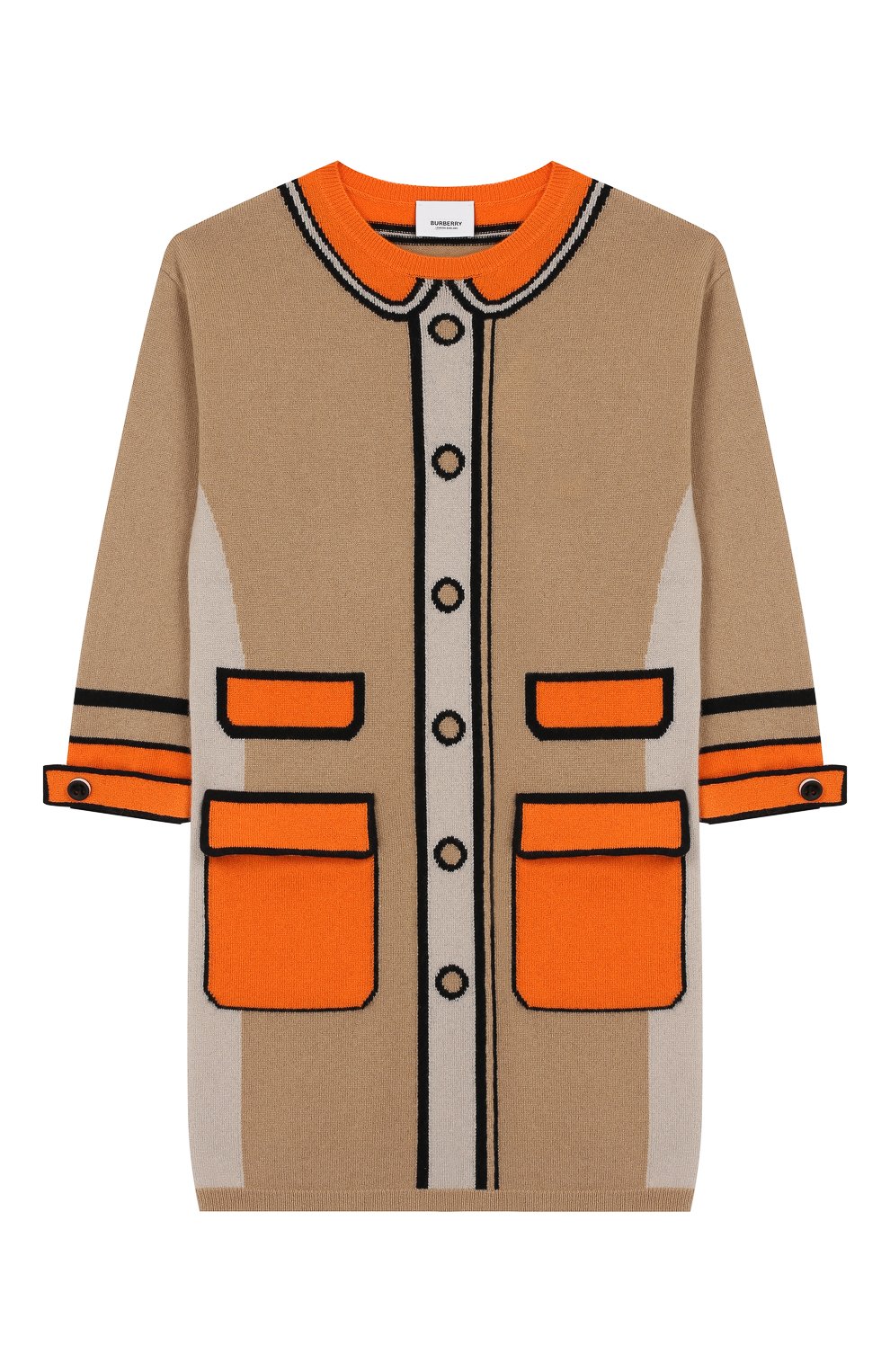 Кашемировое платье BURBERRY, арт. 8016775, фото 1