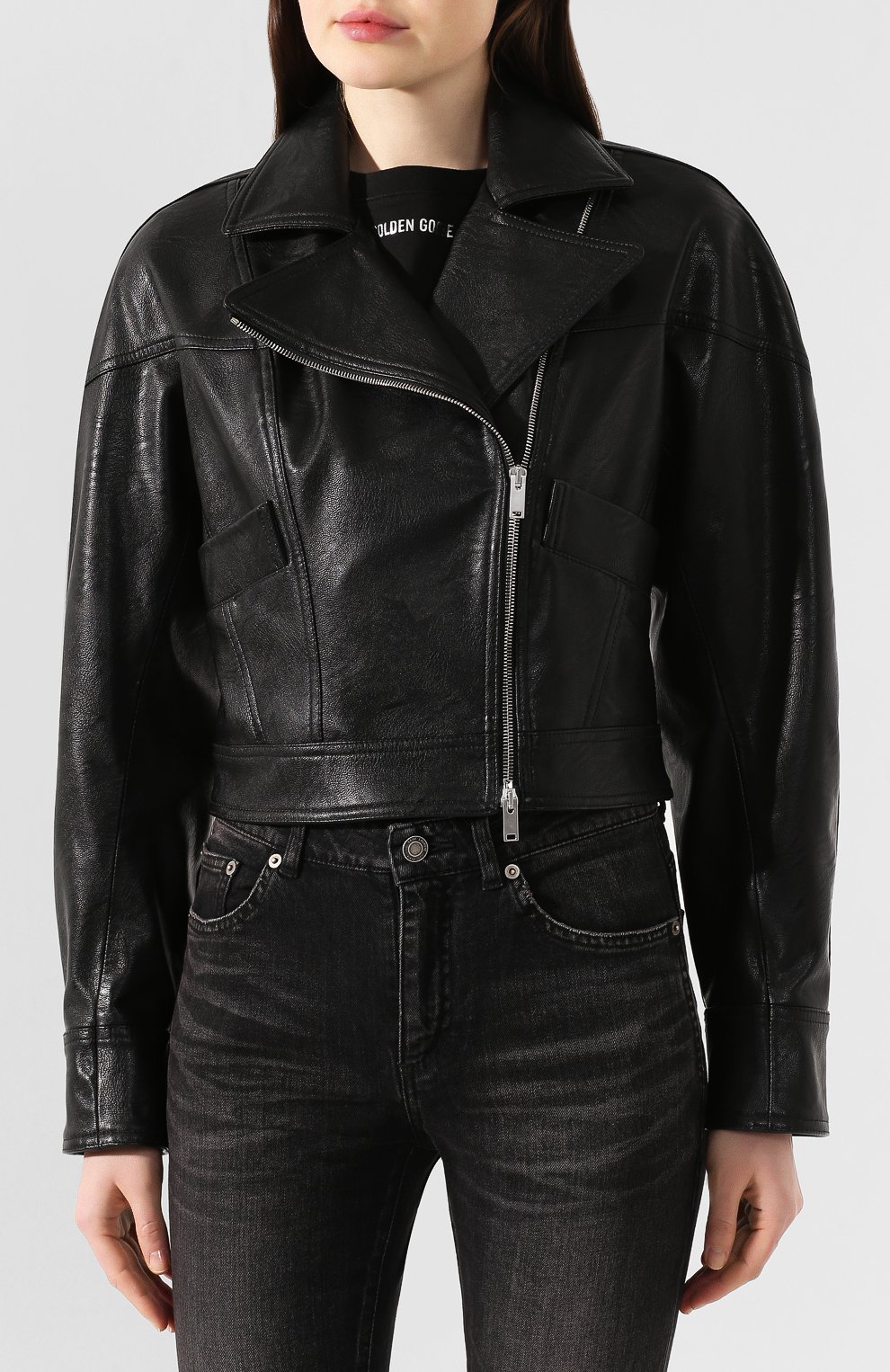 Куртка STELLA MCCARTNEY черного цвета по цене 99000 руб., арт. 600539/SJB14, фото 3 Куртка STELLA MCCARTNEY, арт. 600539/SJB14, фото 3