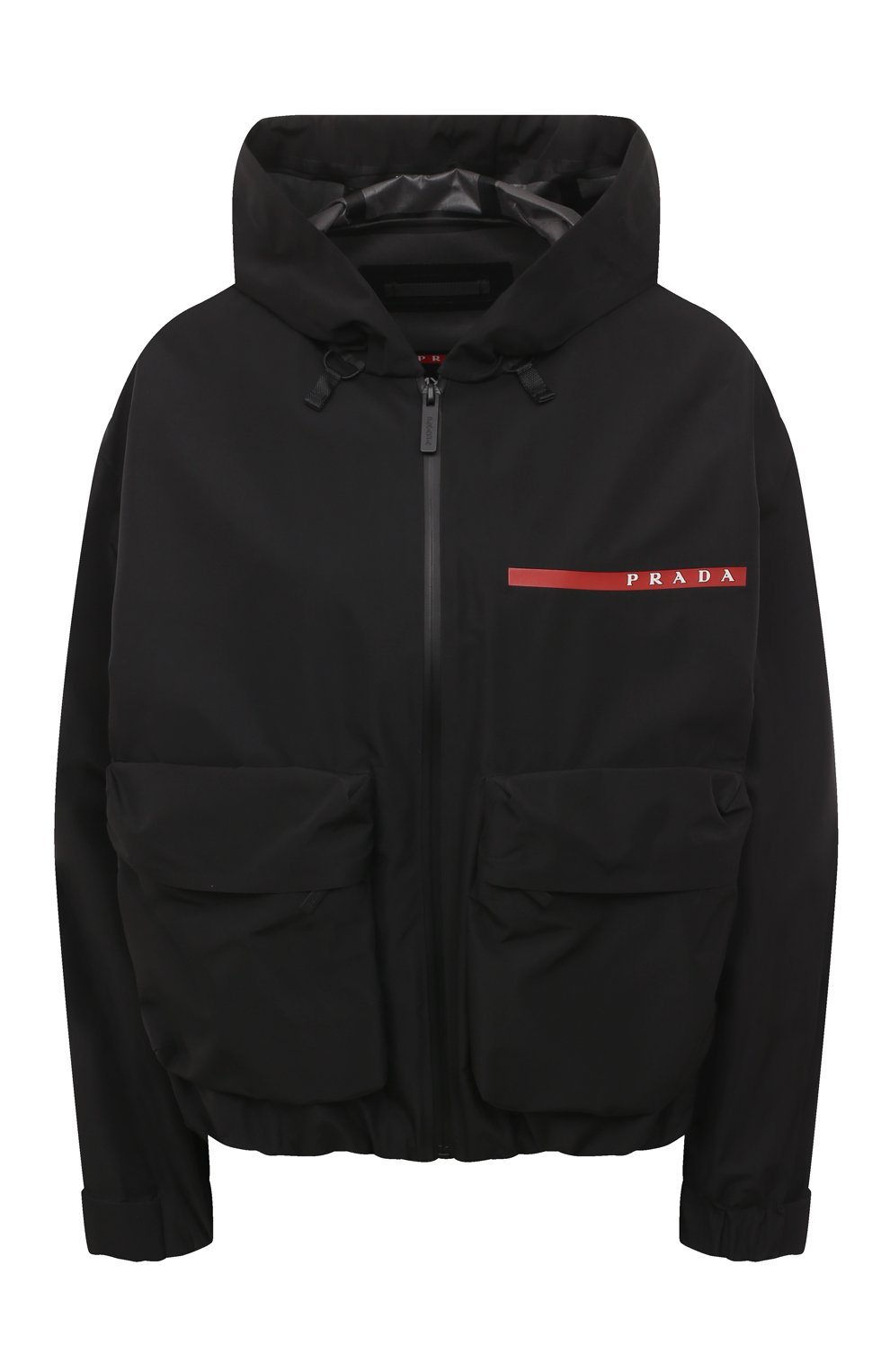 Куртка prada linea rossa PRADA черного цвета по цене 230000 руб., арт. 291784-1V94-F0002-201, фото 1 Куртка prada linea rossa PRADA, арт. 291784-1V94-F0002-201, фото 1