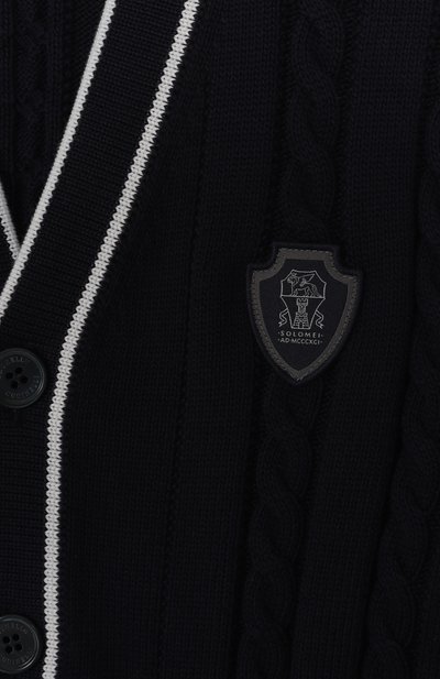 Хлопковый кардиган BRUNELLO CUCINELLI, арт. B2873836TC, фото 3