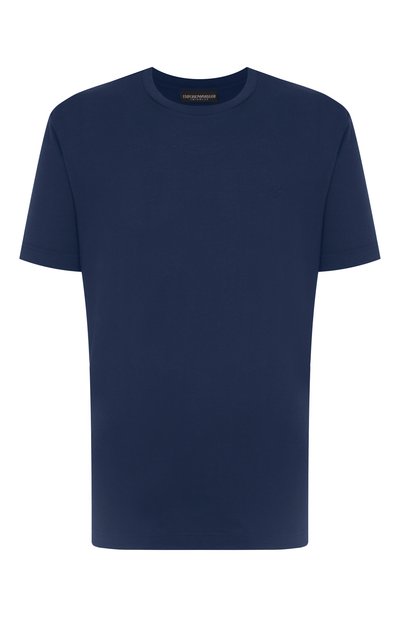 Мужская хлопковая футболка EMPORIO ARMANI, арт. EM000574/AF14107