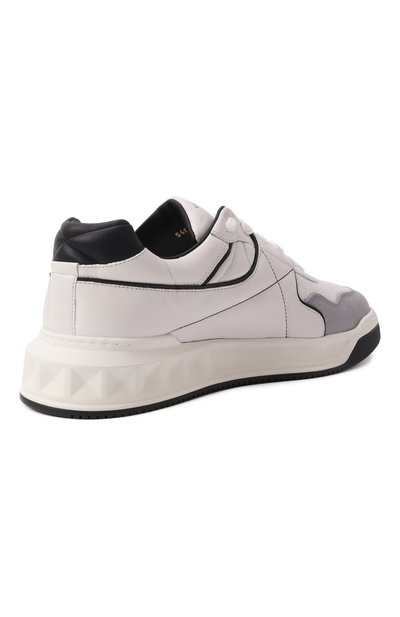 Кожаные кеды one stud VALENTINO, арт. 6Y2S0E71/NWN, фото 5