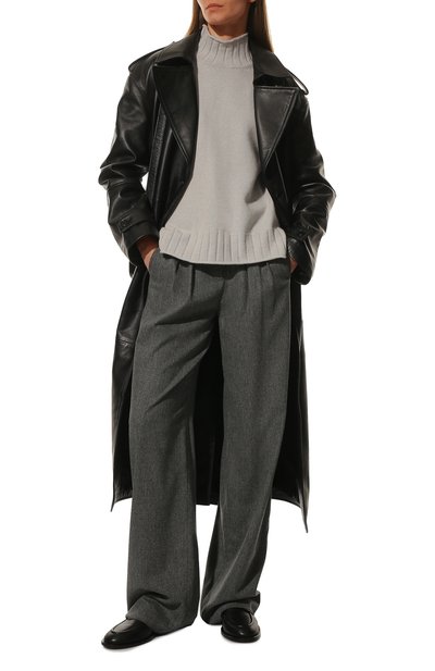 Брюки из шерсти и кашемира EMPORIO ARMANI, арт. H3NP14/C2109, фото 2