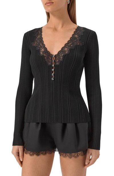 Пуловер SELF-PORTRAIT, арт. AW25042TB, фото 3