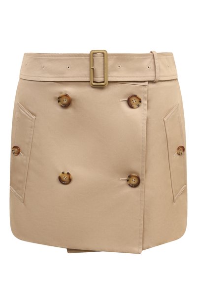 Женская хлопковая юбка BURBERRY, арт. 8071196 A7405