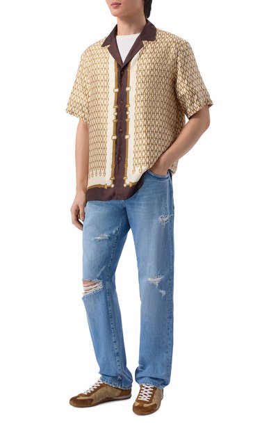 Комбинированные кеды shift GUCCI, арт. 857018/AAF1X, фото 2