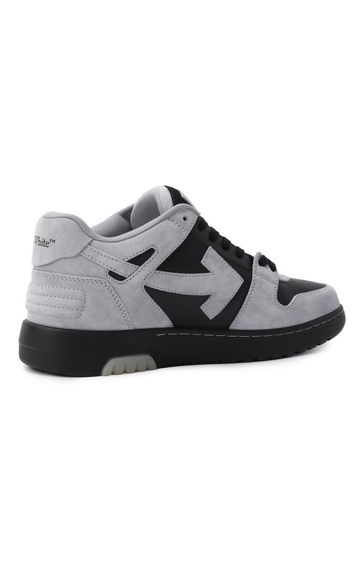 Замшевые кеды Out of Office Off-White 0MIA189S25LEA007 Серый  0MIA189S25LEA007 Фото 5