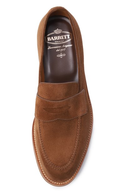 Замшевые пенни-лоферы BARRETT, арт. 252U039.18/LIGHT CASHEMERE, фото 5