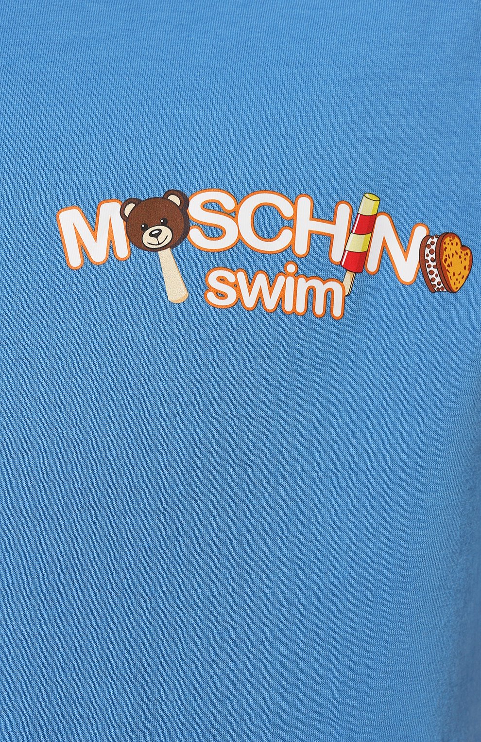 Хлопковая футболка MOSCHINO, арт. A0714/9409, фото 5