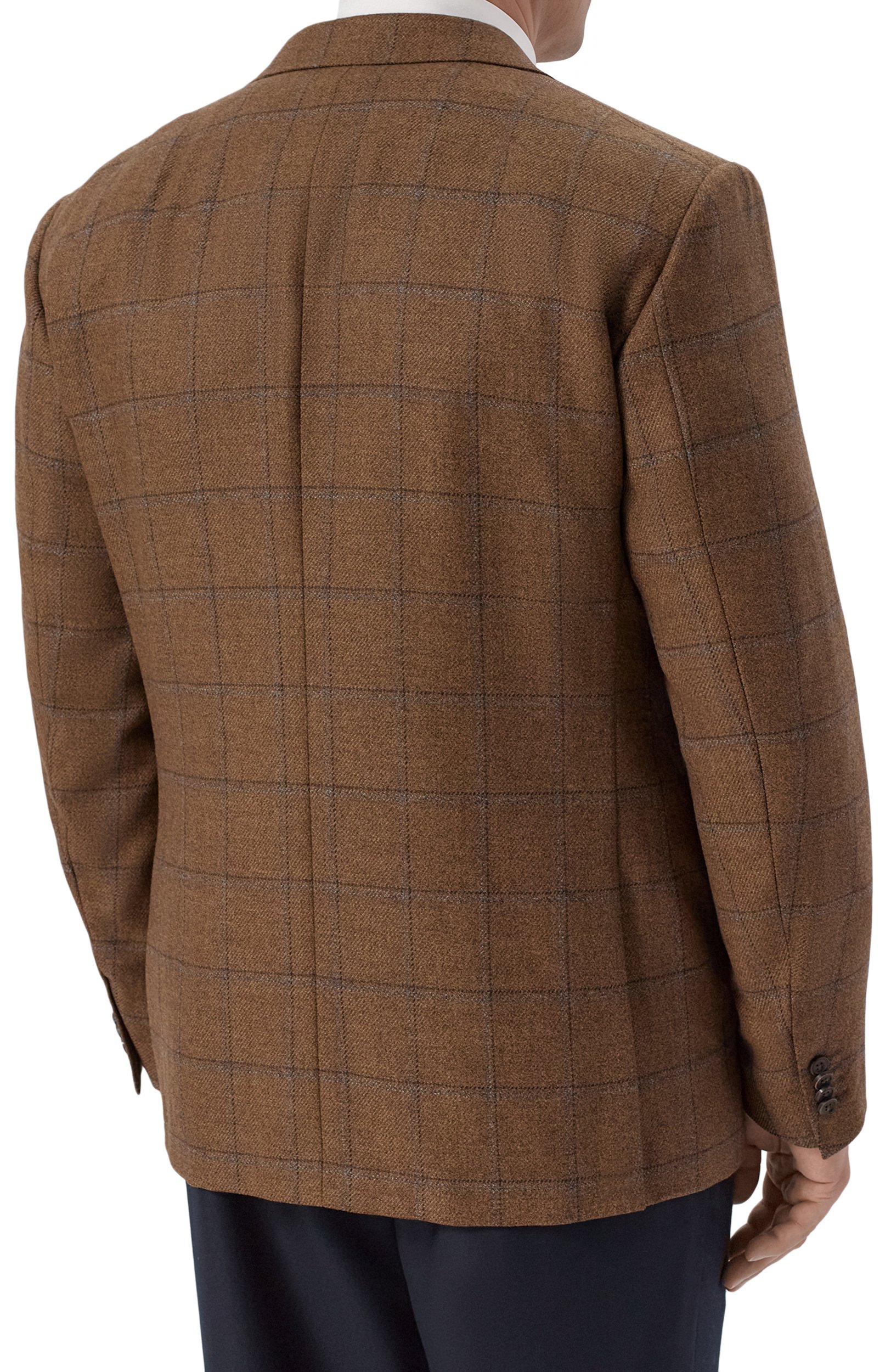 Шерстяной пиджак CORNELIANI, арт. 286008/2A16228, фото 4