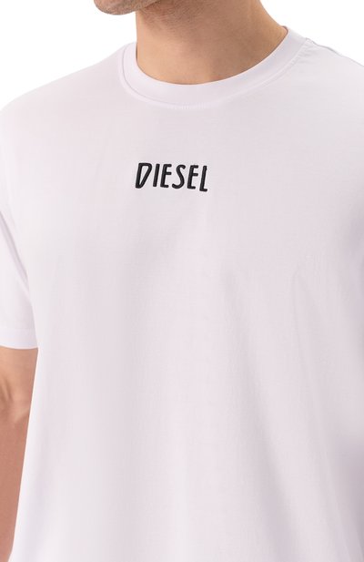 Хлопковая футболка DIESEL, арт. A18640/0AIJU, фото 5