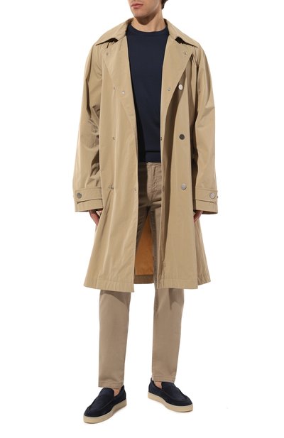 Брюки из хлопка и шелка MARCO PESCAROLO, арт. NERAN0M18/47J01, фото 2