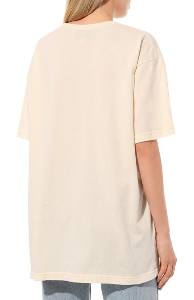 Хлопковая футболка GUCCI, арт. 539081 X3Q35, фото 4