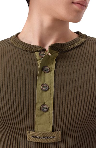 Хлопковый джемпер DOLCE & GABBANA, арт. G8TF3T/HU7WR, фото 5