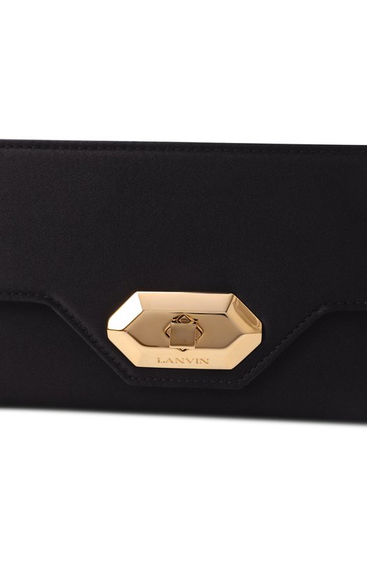 Клатч Invitation Lanvin LW-BGLEPM-RAS0-H25 Чёрный  LW-BGLEPM-RAS0-H25 Фото 6