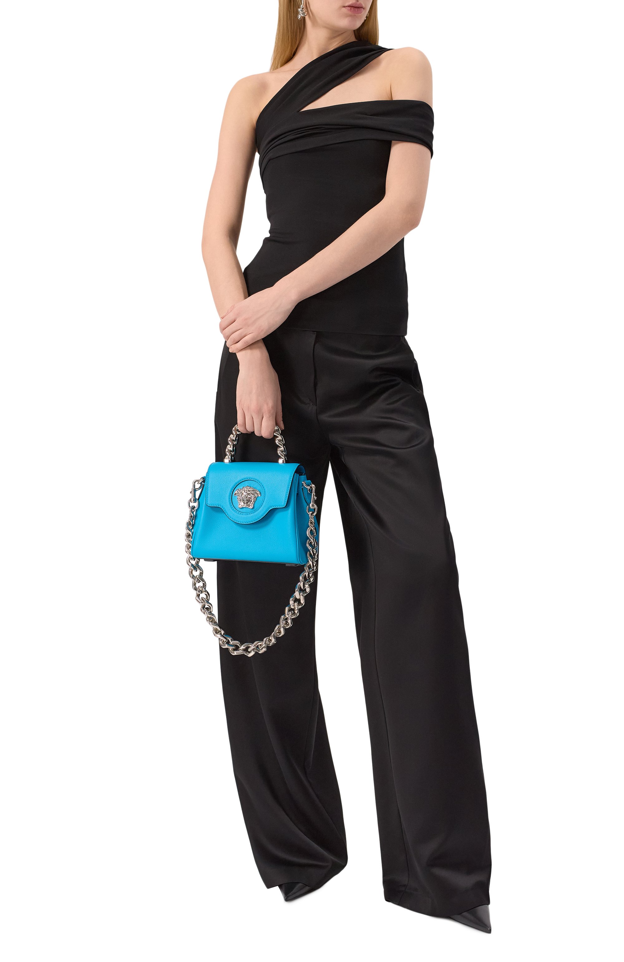 Сумка la medusa small VERSACE, арт. DBFI0401A04285 1VB7P, фото 7