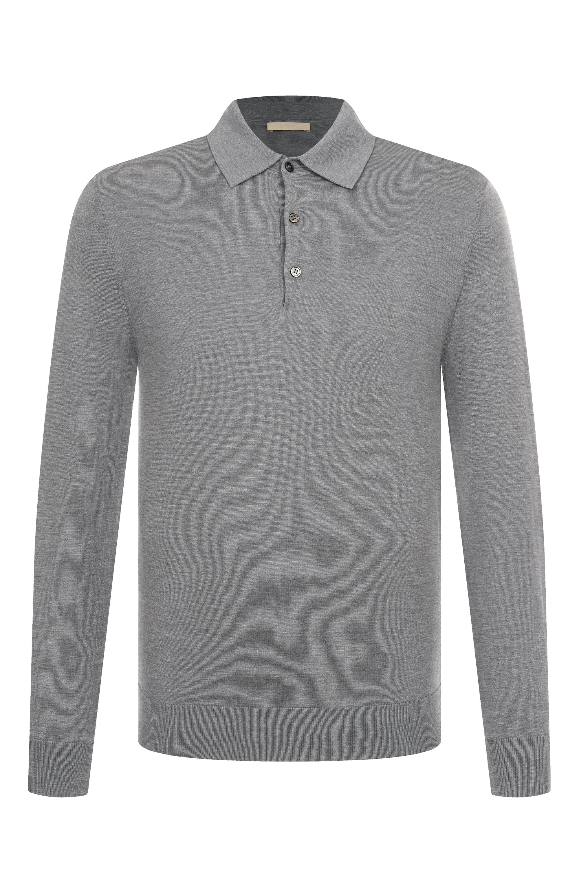 Поло из шелка и хлопка 12 STOREEZ, арт. 133412, фото 1