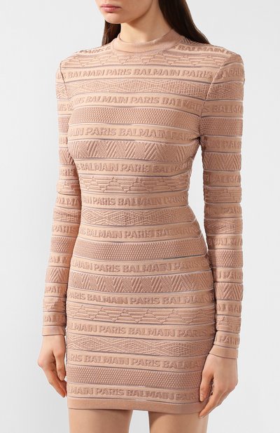 Платье из вискозы BALMAIN, арт. TF16202/K031, фото 3