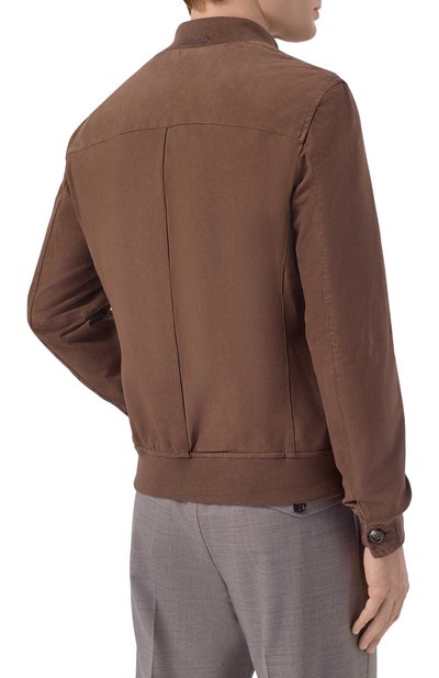 Замшевый бомбер GIMO'S, арт. 6S20.1.000.52W/IC, фото 4