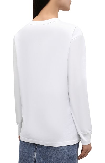 Хлопковый лонгслив ALEXANDERWANG.T, арт. 4CC3211280, фото 4