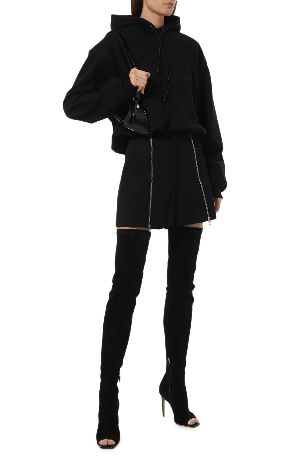 Шерстяные шорты ALEXANDER MCQUEEN, арт. 757297, фото 2