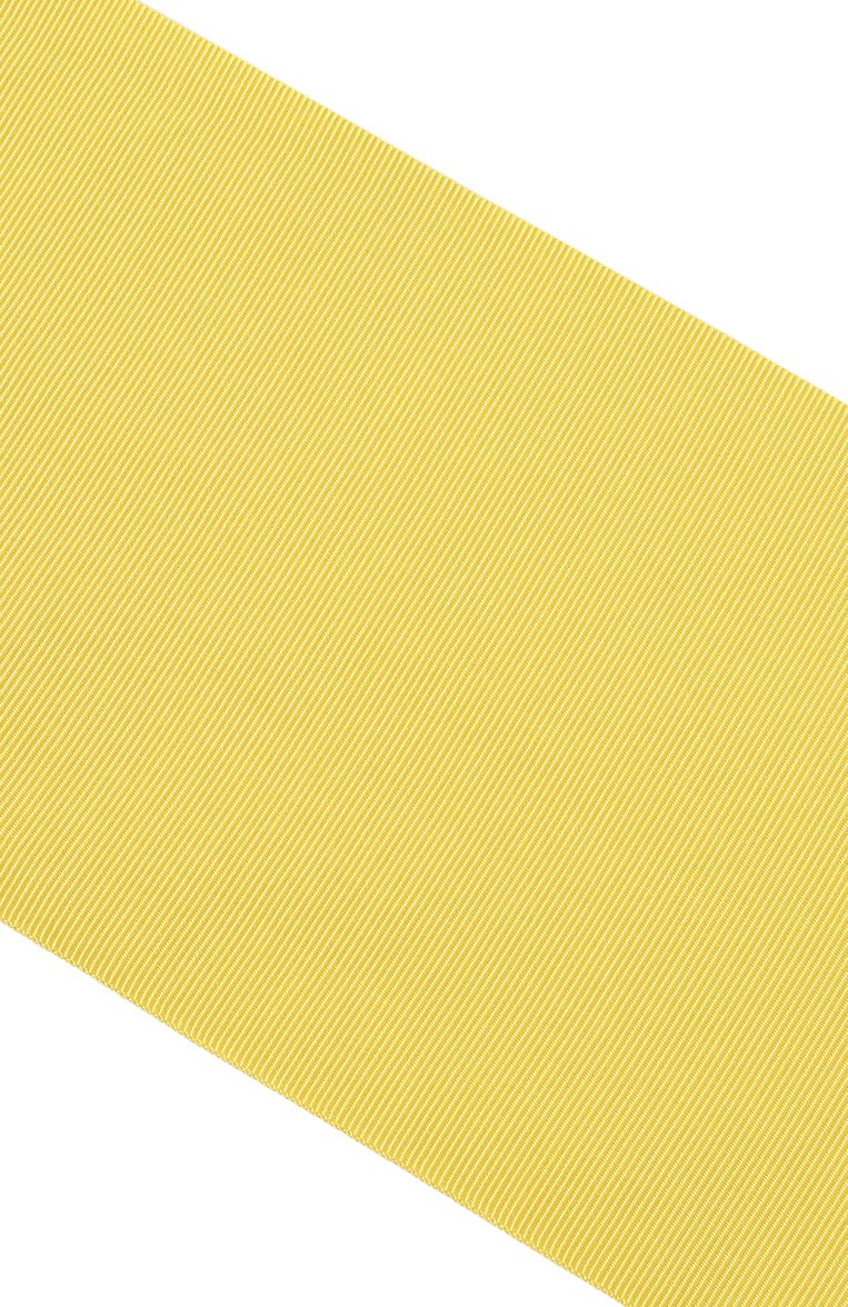 Женский текстильный пояс SARA ROKA желтого цвета, арт. S1X7519/S456219 | Фото 3 (Материал: Текстиль, Вискоза, Хлопок; Кросс-КТ: Широкие; Материал сплава: Проставлено; Нос: Не проставлено)