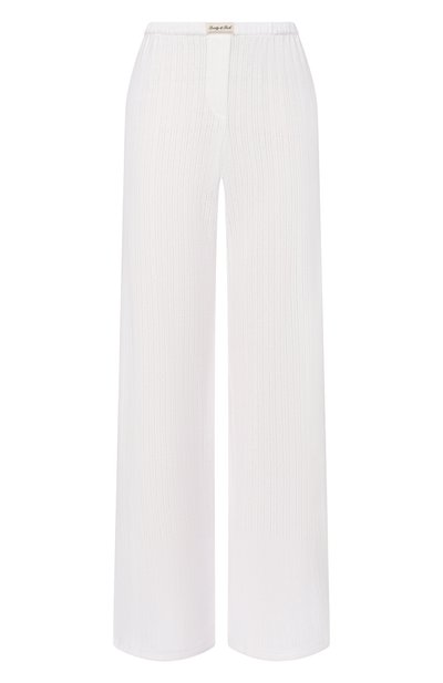 Женские хлопковые брюки SPORTY AND RICH, арт. PA06876326WH01
