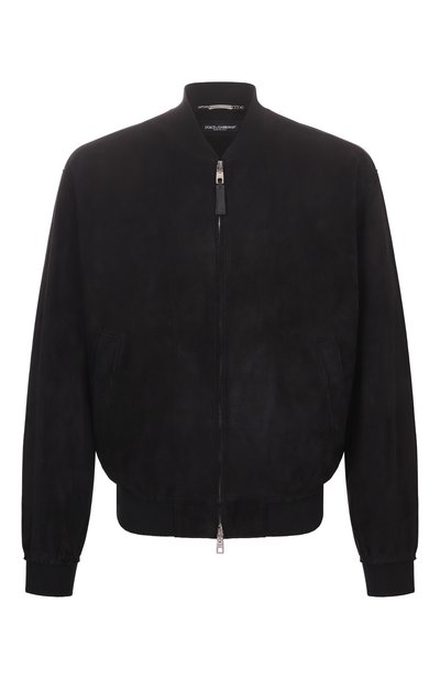 Мужской замшевый бомбер DOLCE & GABBANA, арт. G9BL0L/GI913