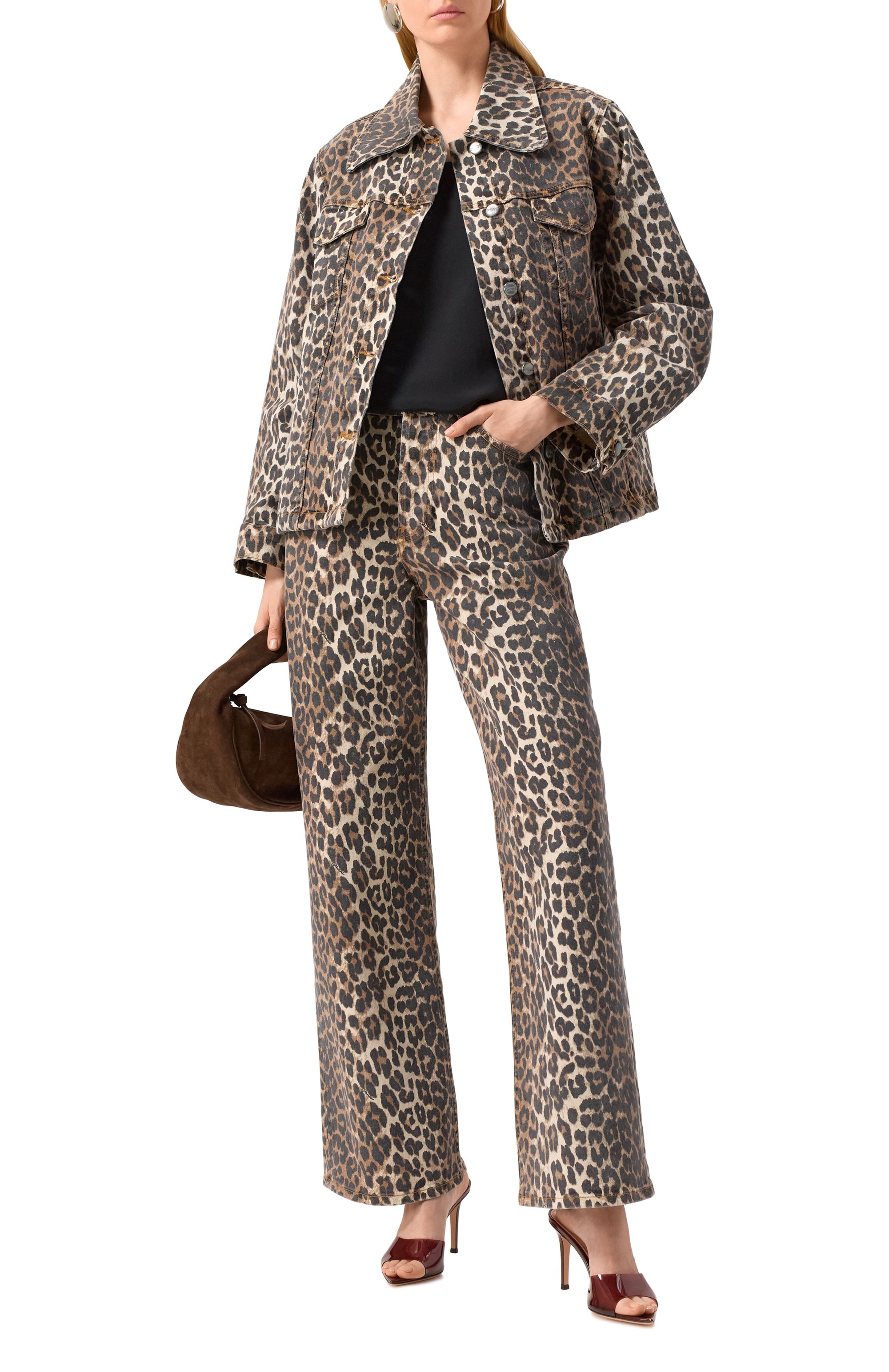 Джинсы GANNI, арт. J1527, фото 2