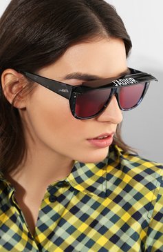 Женские солнцезащитные очки DIOR EYEWEAR черного цвета, арт. DI0RCLUB2 JBW | Фото 2 (Статус проверки: Проверена категория; Тип очков: С/з; Региональные ограничения белый список (Axapta Mercury): Не проставлено; Нос: Не проставлено)