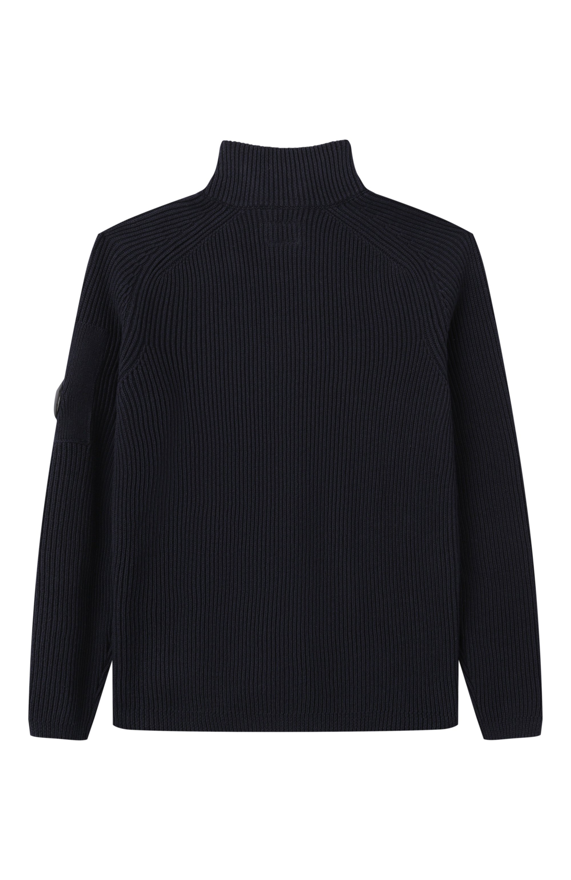 Хлопковый кардиган C.P. COMPANY темно-синего цвета по цене 23200 руб., арт. CMW004/LHE03/10-14, фото 2 Хлопковый кардиган C.P. COMPANY, арт. CMW004/LHE03/10-14, фото 2