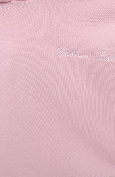 Укороченное худи BALMAIN, арт. BV4A00, фото 3