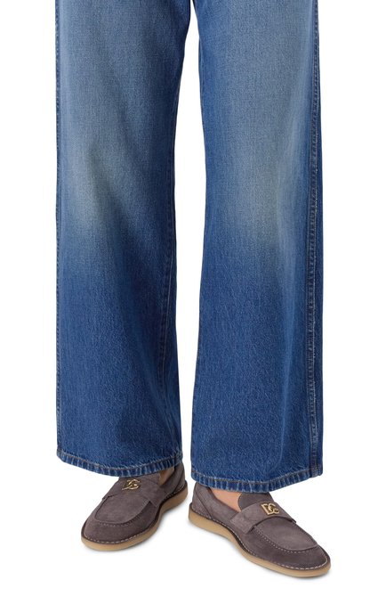 Женские замшевые лоферы DOLCE & GABBANA, арт. CP0182/A3G52