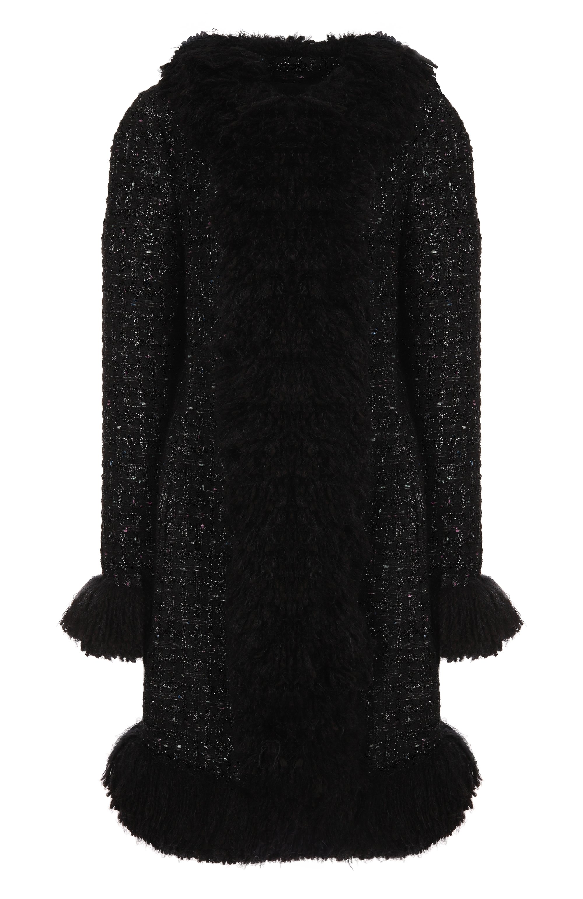 Твидовое пальто GIAMBATTISTA VALLI, а�рт. 25FWPVCA8047/24LIN, фото 1