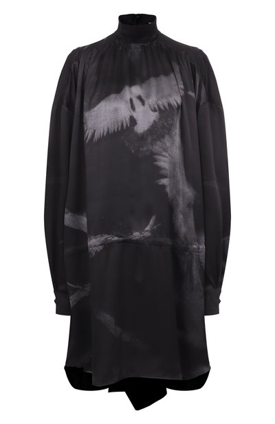 Женское шелковое платье ANN DEMEULEMEESTER, арт. B0013129/FA658