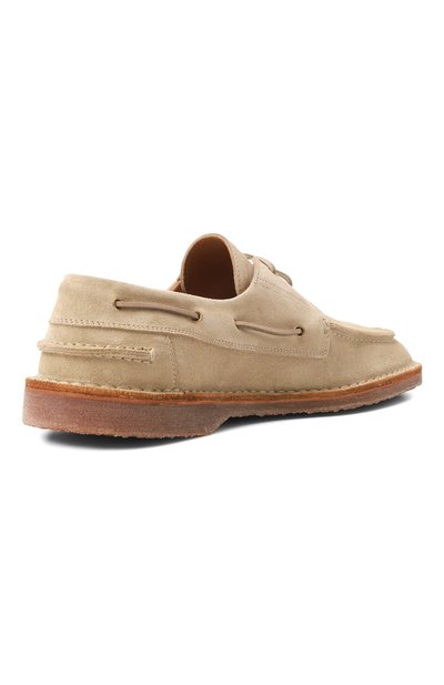 Замшевые топсайдеры argentario BUTTERO бежевого цвета по цене 63100 руб., арт. B9322G0RH-UG, фото 4 Замшевые топсайдеры argentario BUTTERO, арт. B9322G0RH-UG, фото 4