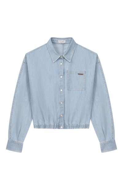 Джинсовая рубашка BRUNELLO CUCINELLI, арт. BH192C865C