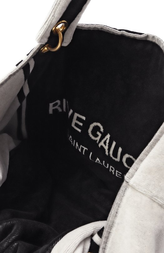 Сумка-тоут Rive Gauche Saint Laurent 735067FABKR1070 Чёрный  735067FABKR1070 Фото 5