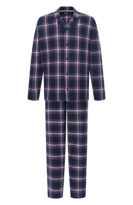 Мужская пижама из хлопка и вискозы BOSS, арт. 50550756